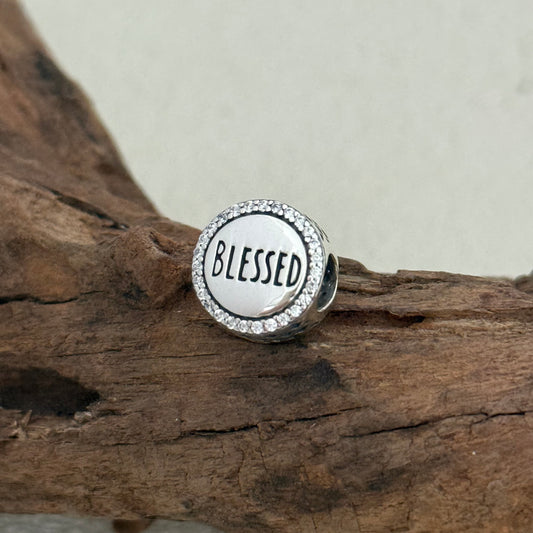 BLESSED Exclusive Bead Charm S925 Silver for Pandora Bracelet