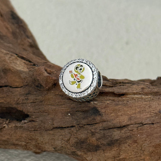 Disneyland Aulani Olumel Exclusive Bead Charm S925 Silver for Pandora Bracelet