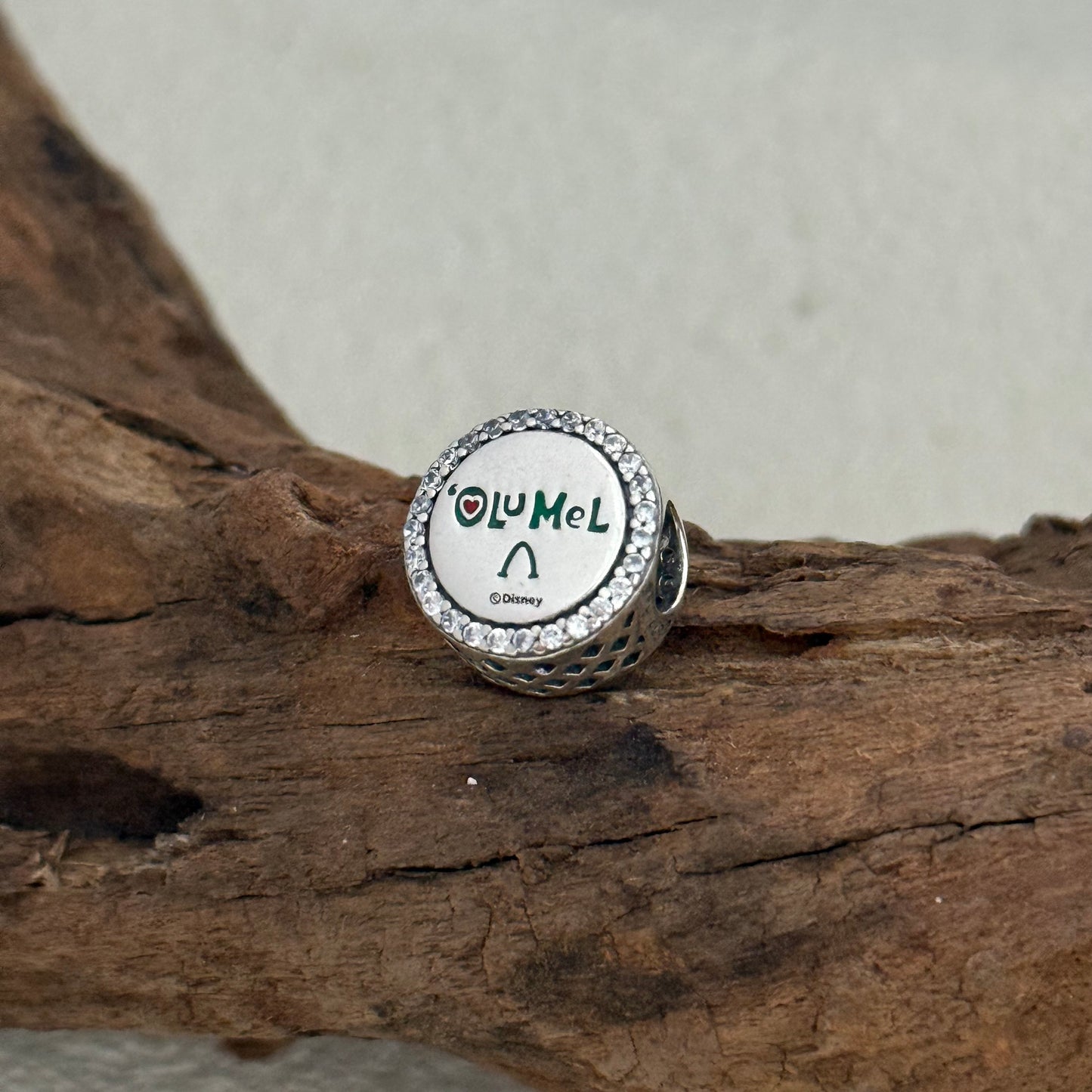 Disneyland Aulani Olumel Exclusive Bead Charm S925 Silver for Pandora Bracelet