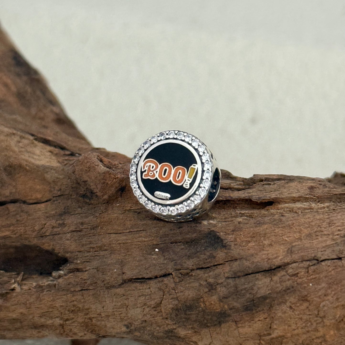 Disney Pumpkin Mickey Boo！Halloween Exclusive Bead Charm for Pandora Bracelet