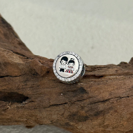 Traditional Philippine Costume Exclusive Bead Charm for Pandora Bracelet