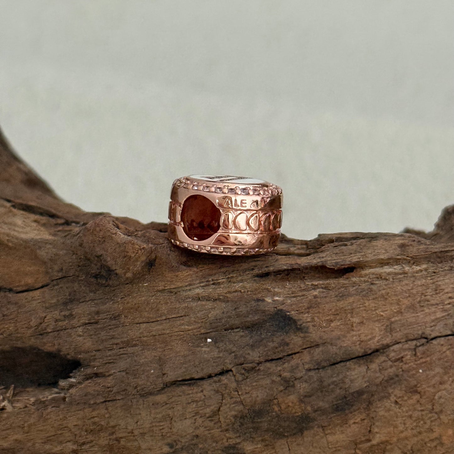 Welcome To Fabulous LAS VEGAS Exclusive Bead Charm Rose Gold for Pandora Bracelet