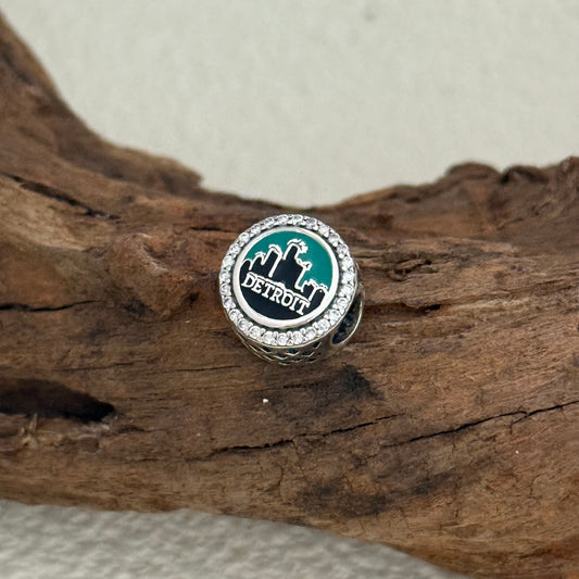Detroit Motor City Exclusive Bead Charm for Pandora Bracelet