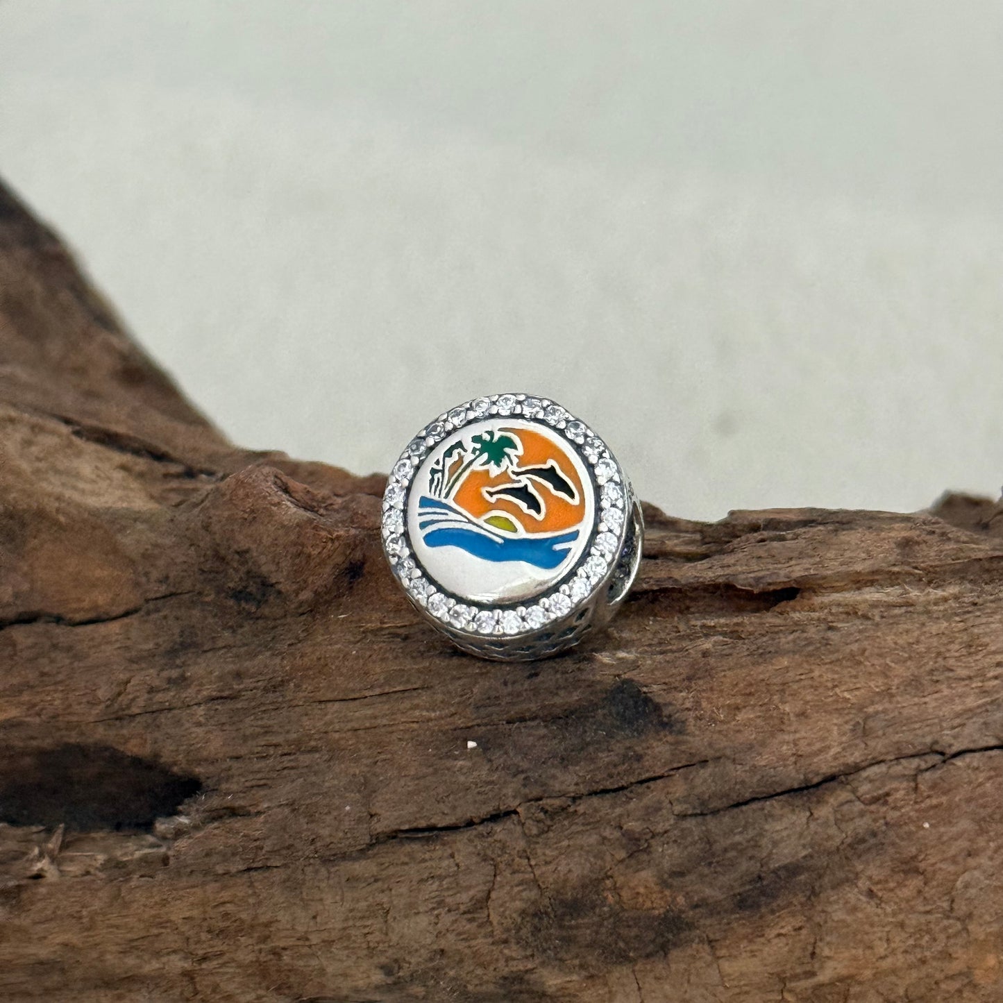 Tampa Beach Exclusive Bead Charm for Pandora Bracelet