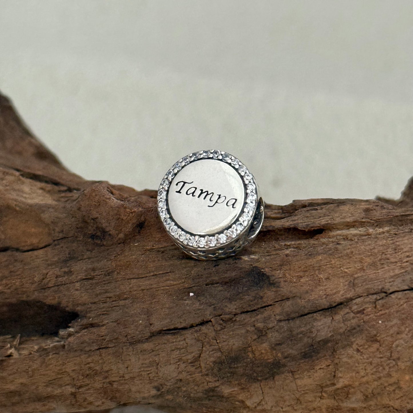 Tampa Beach Exclusive Bead Charm for Pandora Bracelet