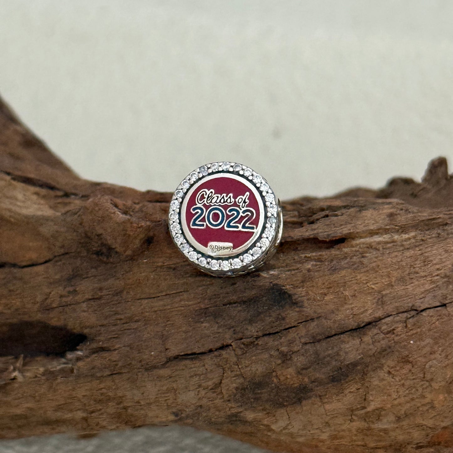 Disney Parks Stitch “Class of 2022” Graduation Exclusive Bead Charm for Pandora Bracelet