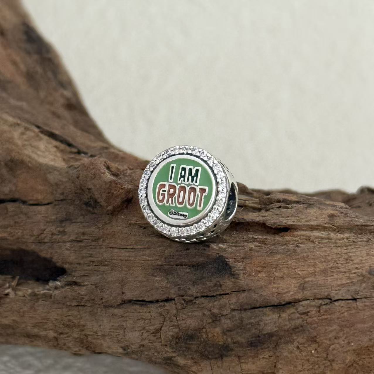 Disney I am Groot Exclusive Bead Charm S925 Silver for Pandora Bracelet