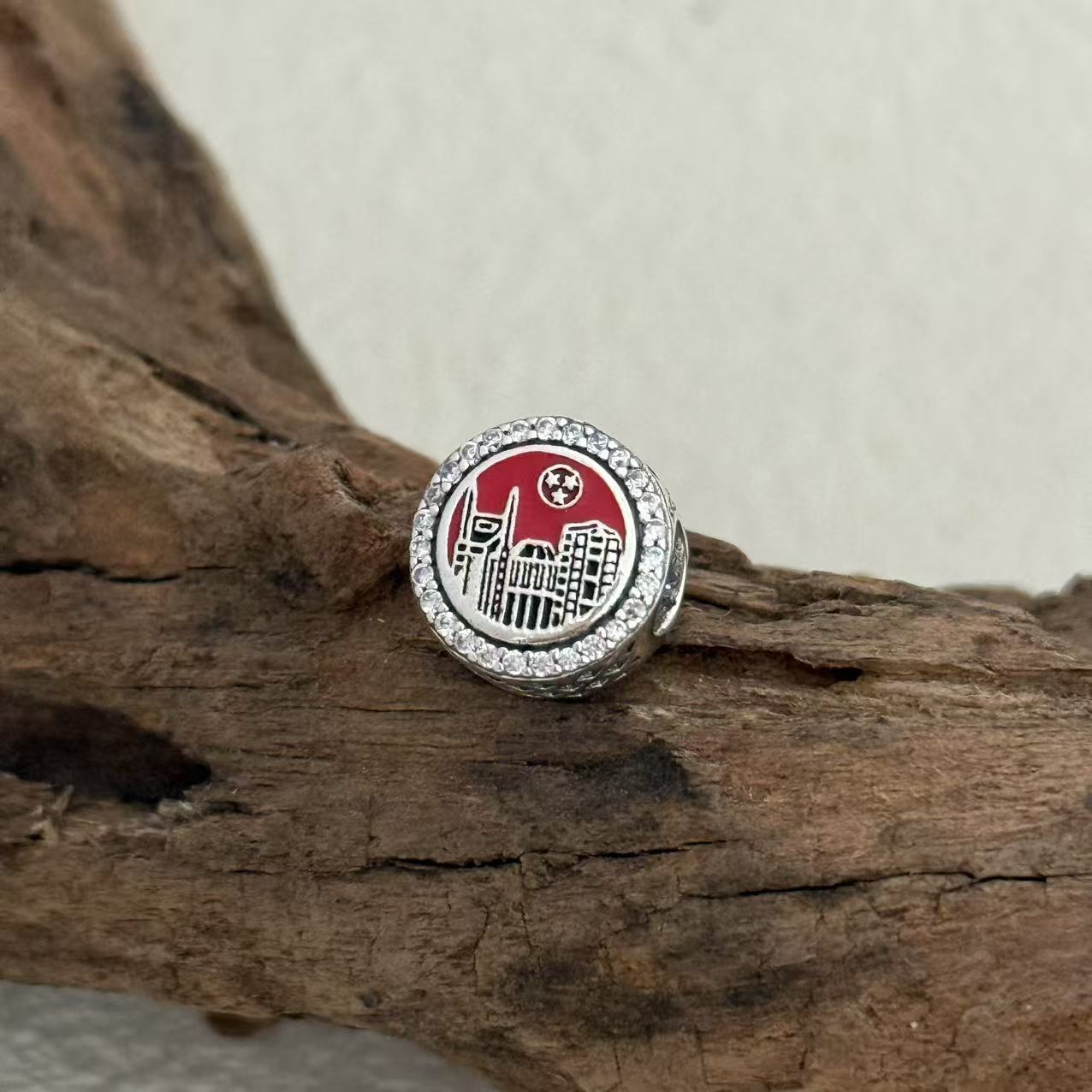 Nashville Music City Exclusive Bead Charm for Pandora Bracelet