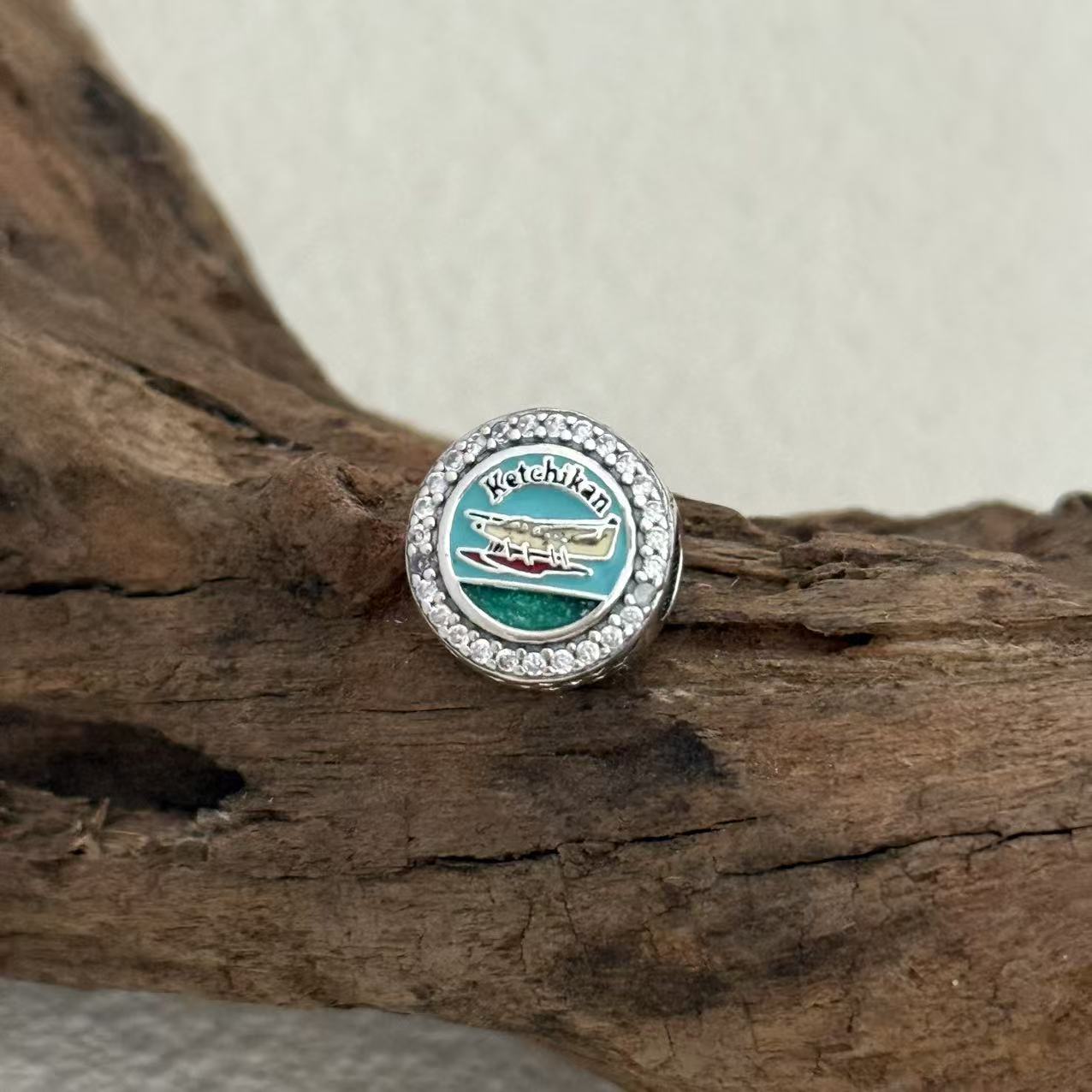 Ketchikan Travel Alaska Exclusive Bead Charm for Pandora Bracelet
