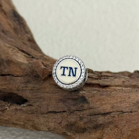 BORO TN Tennessee Exclusive Bead Charm S925 Silver for Pandora Bracelet