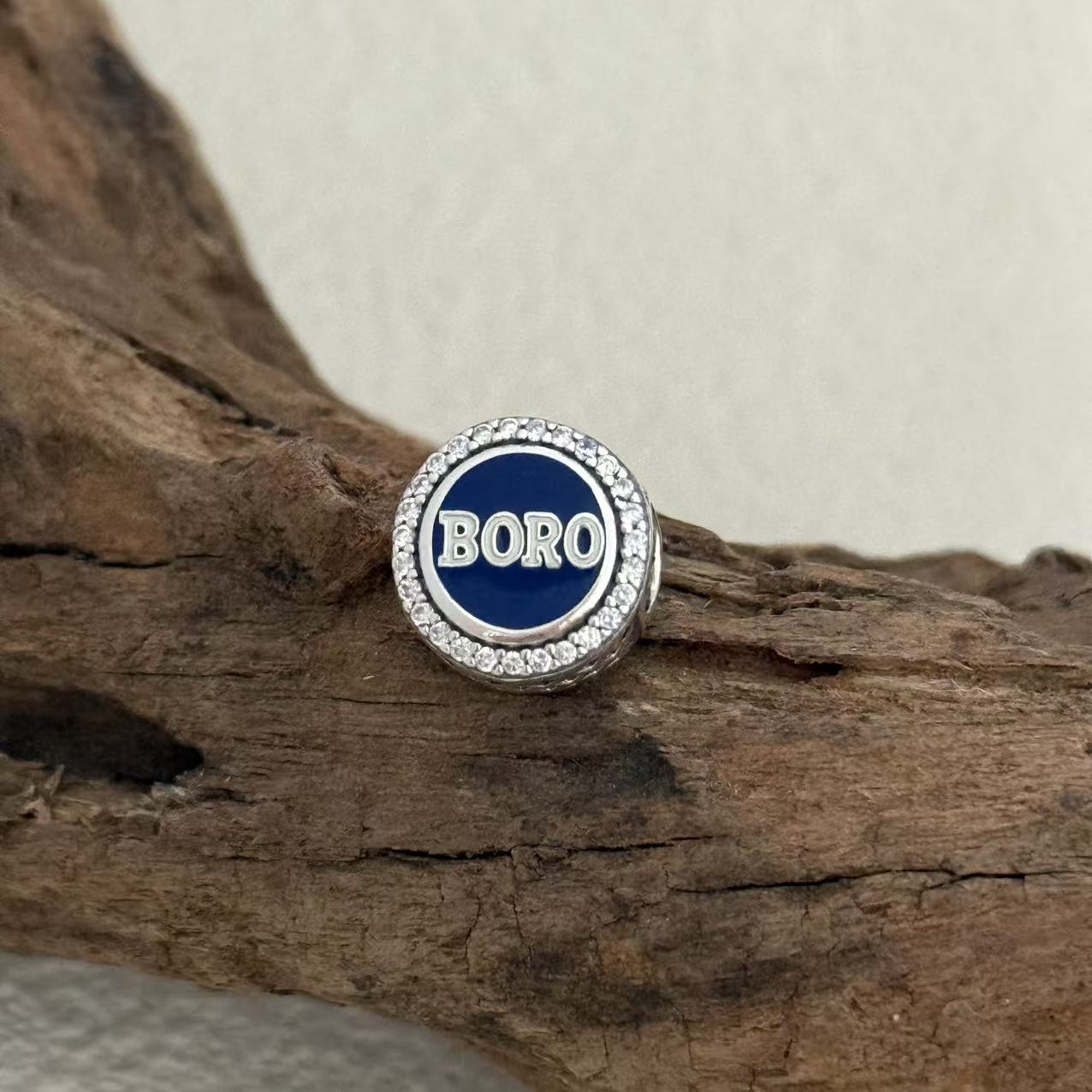 BORO TN Tennessee Exclusive Bead Charm S925 Silver for Pandora Bracelet