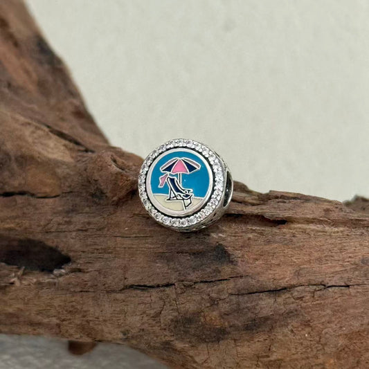 Sarasota Beach Exclusive Bead Charm S925 Silver for Pandora Bracelet