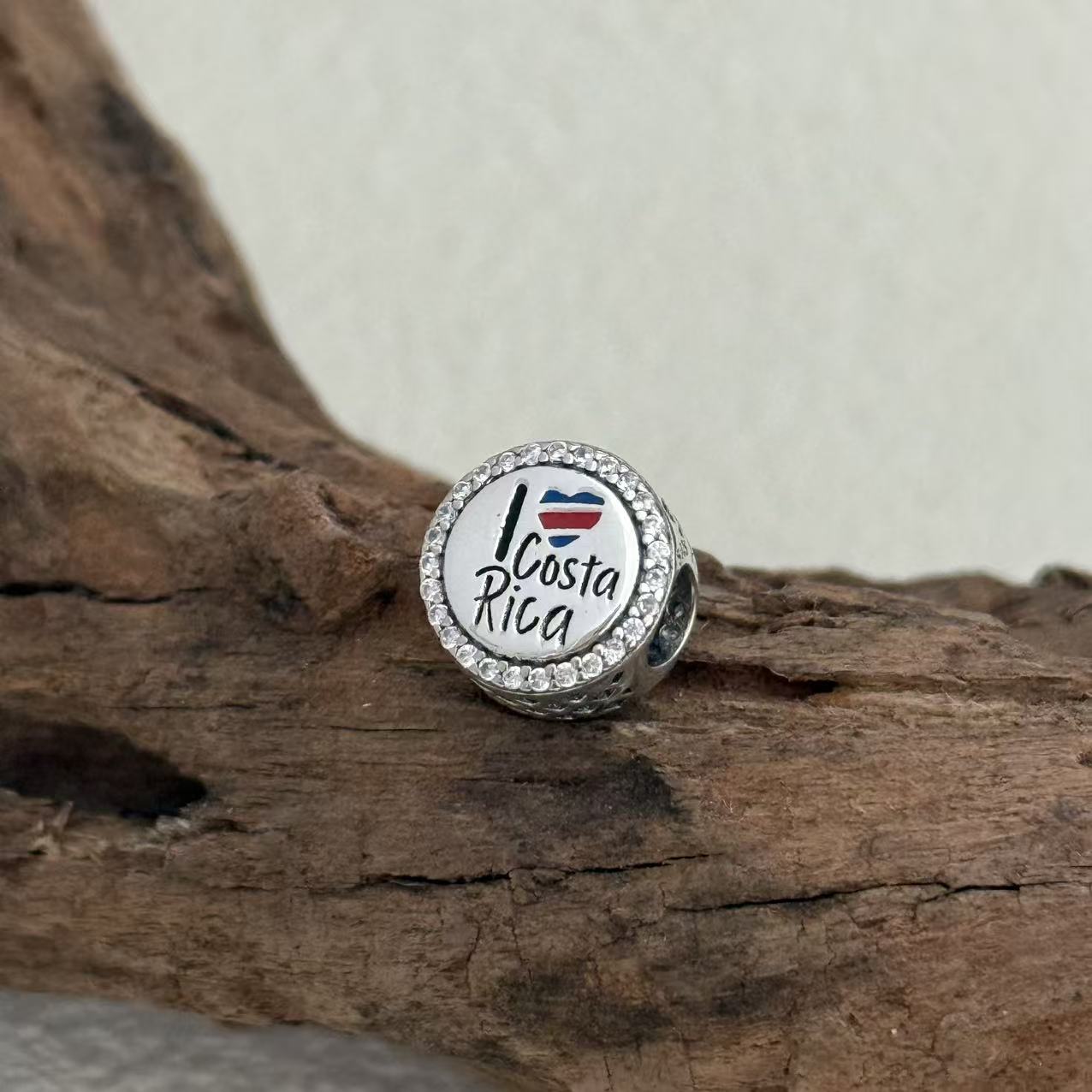 I Love Costa Rica Exclusive Bead Charm S925 Silver for Pandora Bracelet