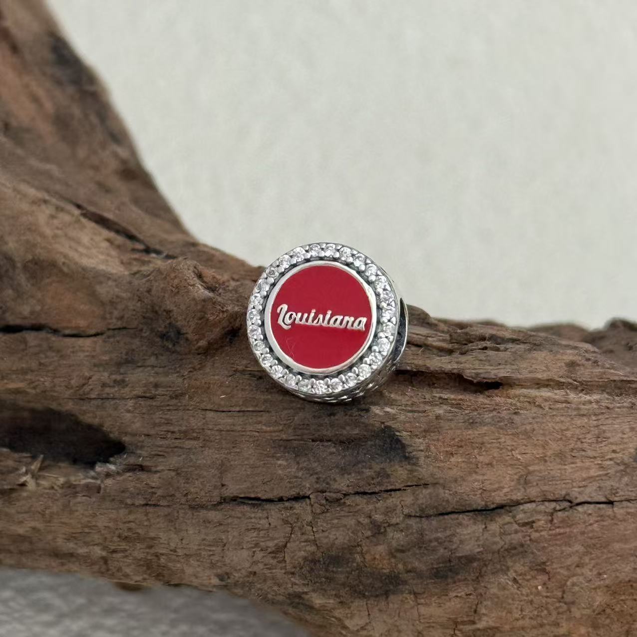 Louisiana Exclusive Bead Charm S925 Silver for Pandora Bracelet