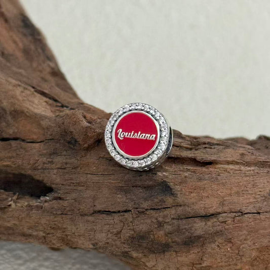 Louisiana Exclusive Bead Charm S925 Silver for Pandora Bracelet