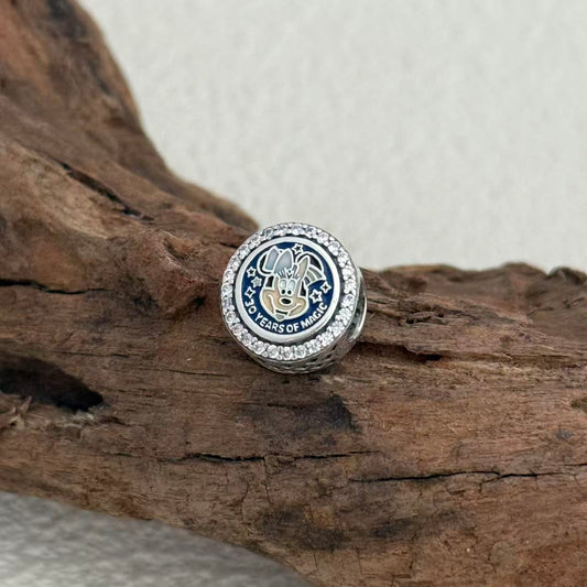Disney Paris 30th Years Anniversary Exclusive Bead Charm S925 Silver for Pandora Bracelet