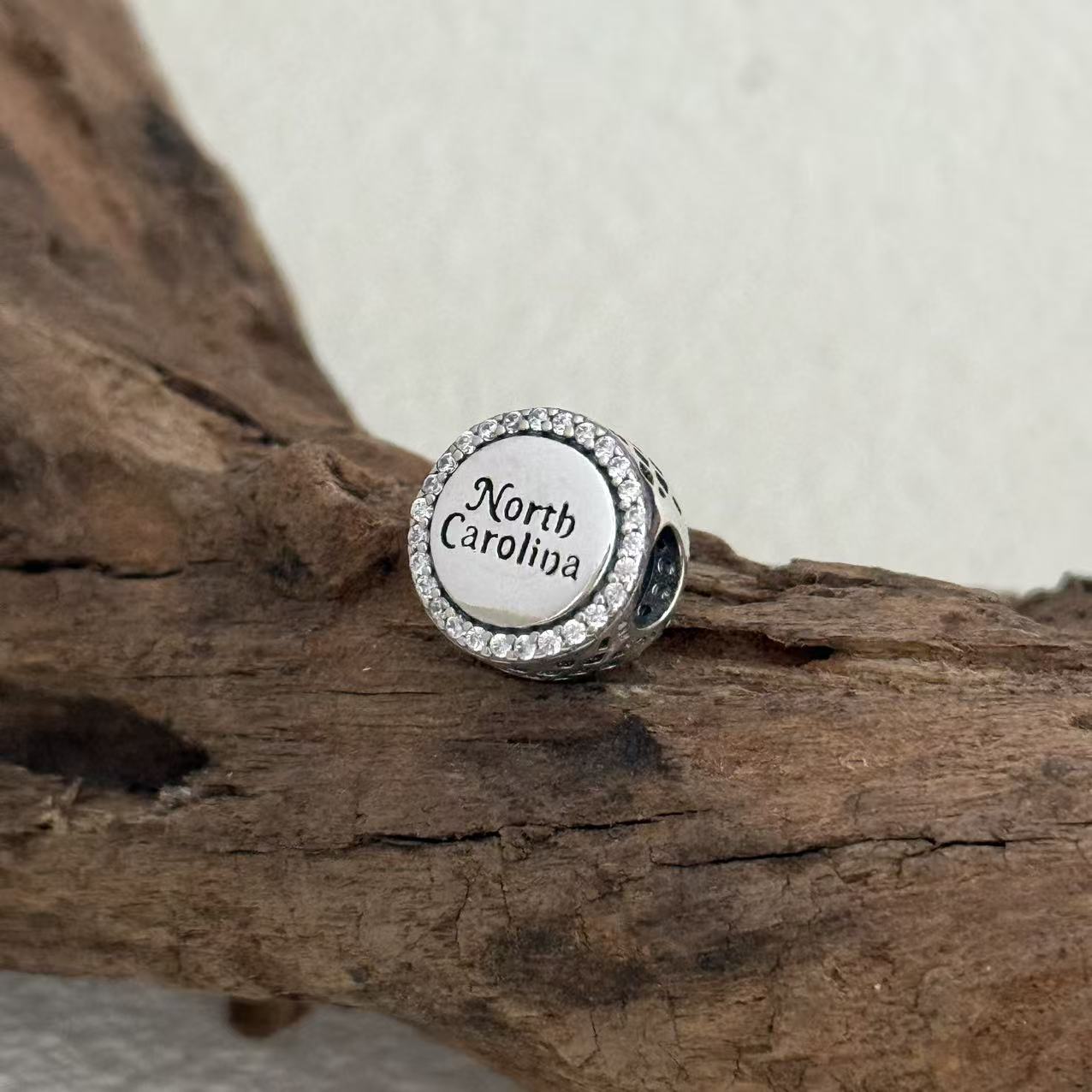 North Carolina Exclusive Bead Charm for Pandora Bracelet
