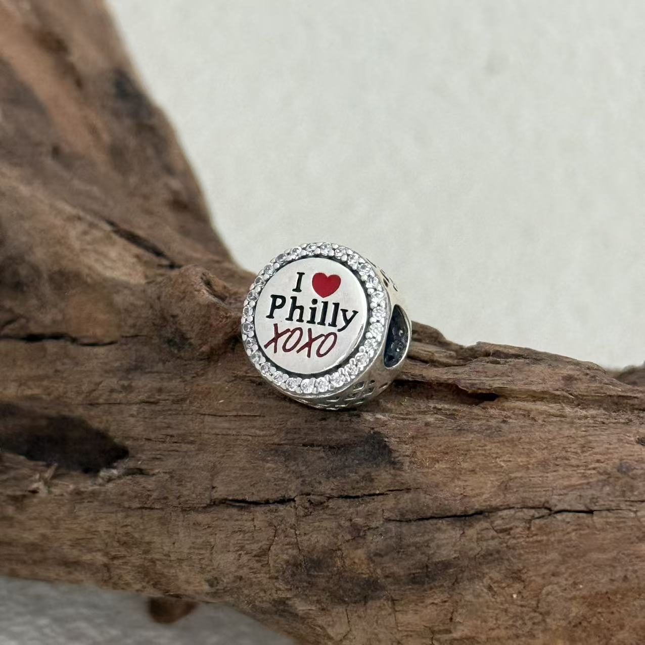 I Love Philly Exclusive Bead Charm S925 Silver for Pandora Bracelet