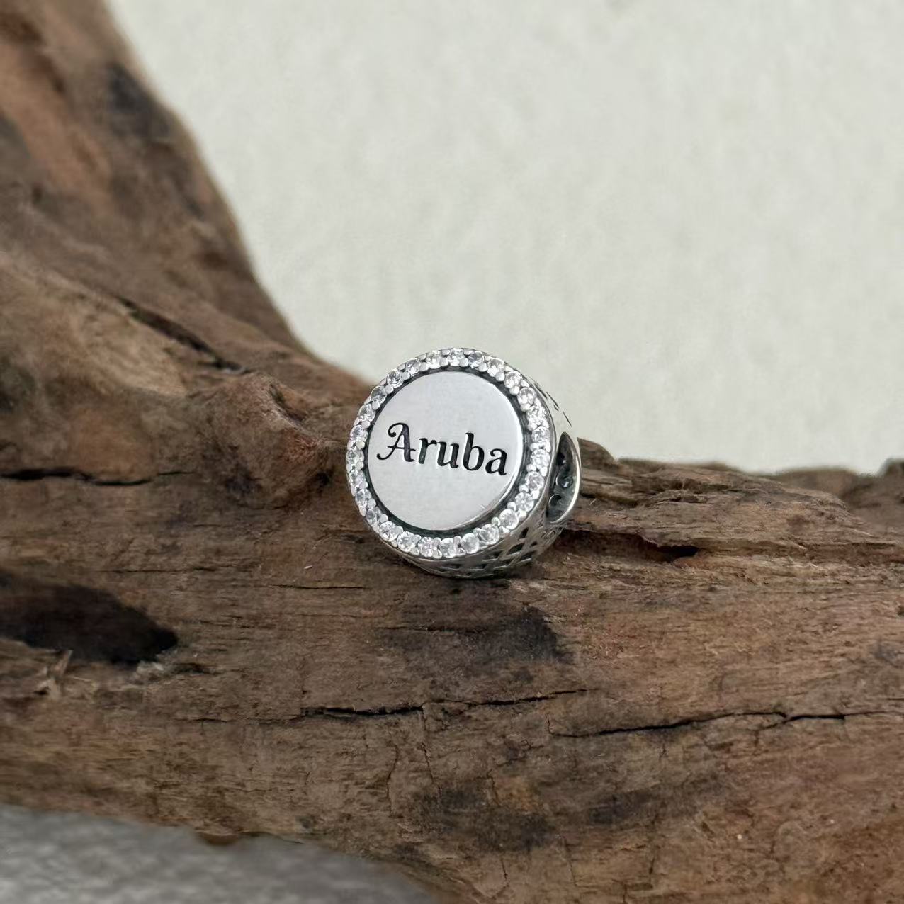 Aruba Owl Exclusive Bead Charm S925 Silver for Pandora Bracelet
