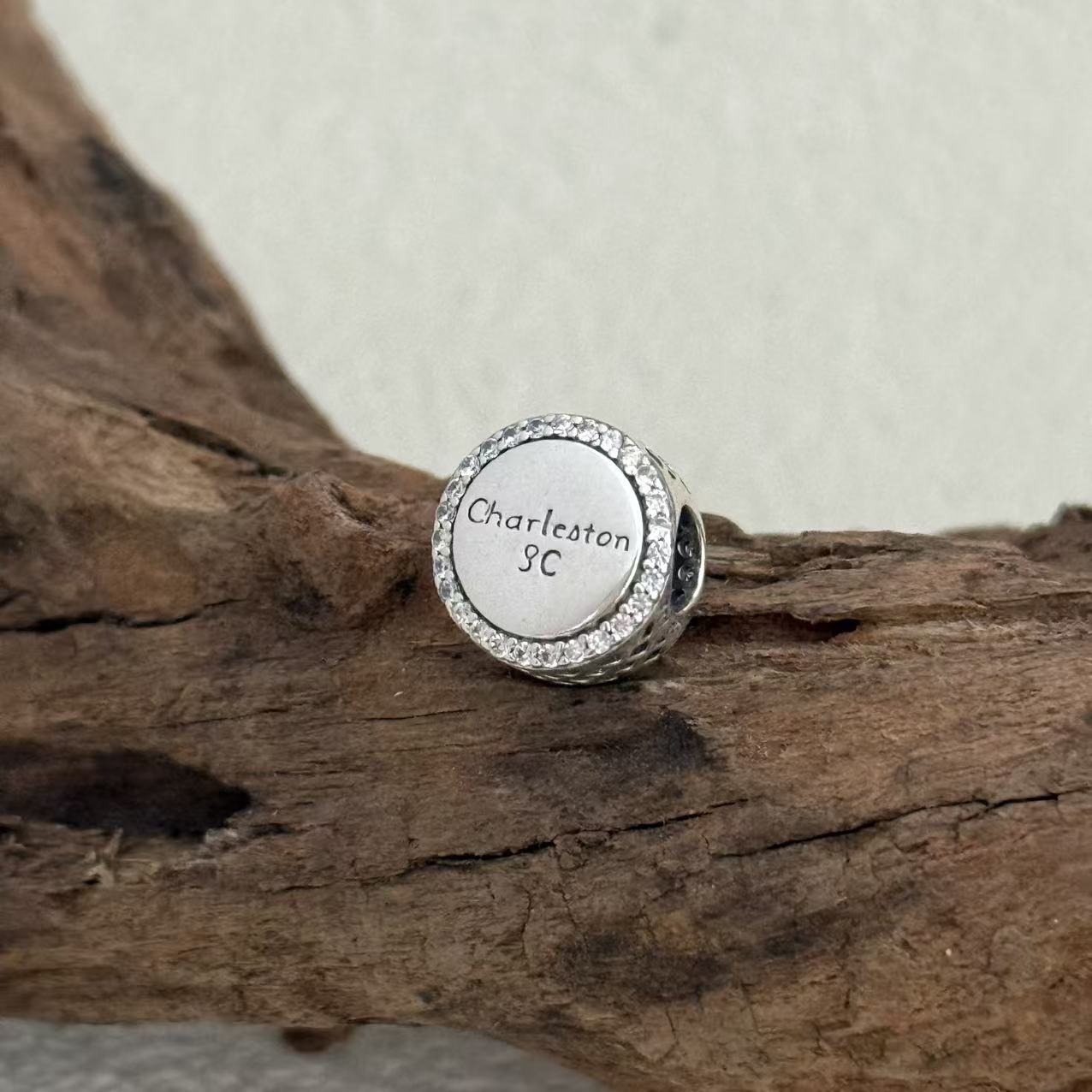 Charleston SC Exclusive Bead Charm S925 Silver for Pandora Bracelet