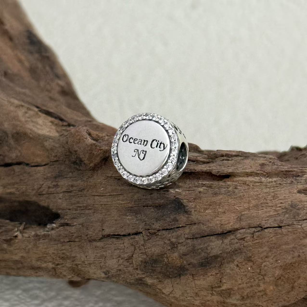 Maryland Ocean City Exclusive Bead Charm S925 Silver for Pandora Bracelet