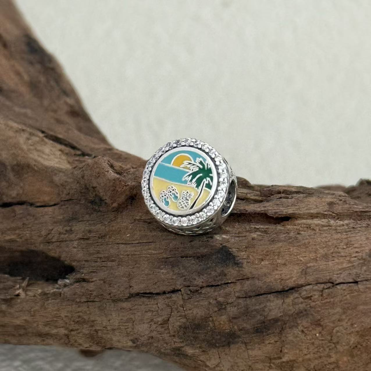 St. Maarten Travel Beach Exclusive Bead Charm for Pandora Bracelet