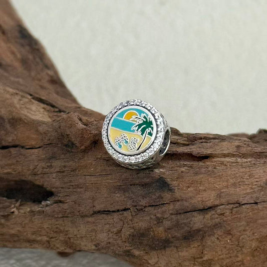 St. Maarten Travel Beach Exclusive Bead Charm for Pandora Bracelet