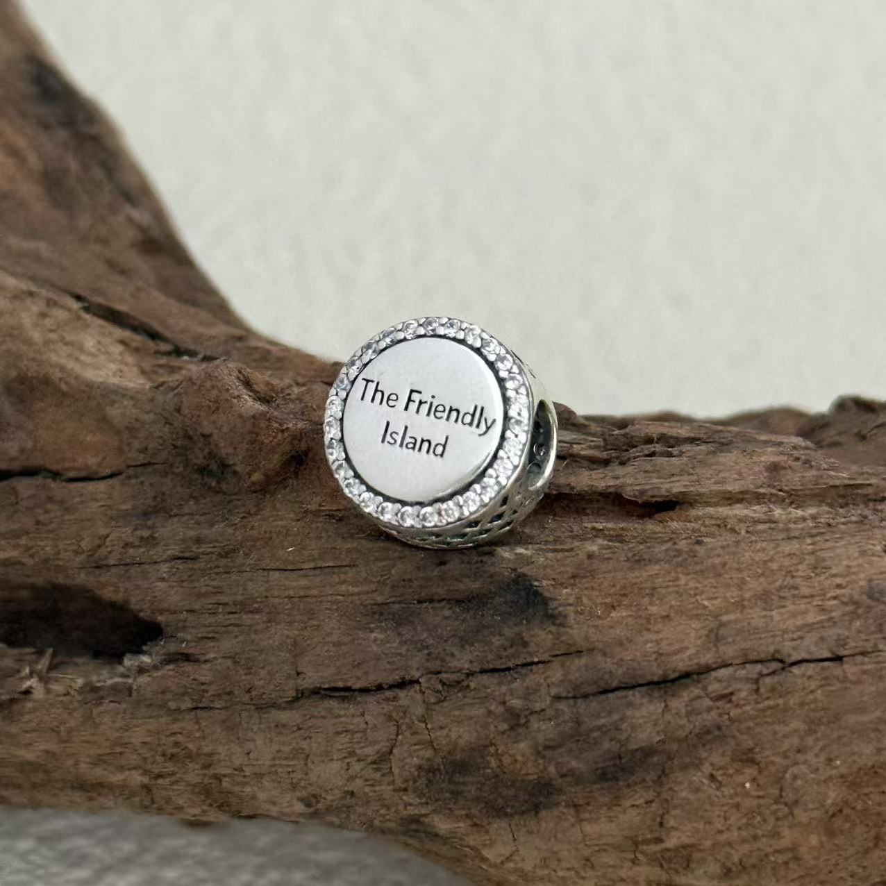St. Maarten the Friendly Island Beach Exclusive Bead Charm S925 Silver for Pandora Bracelet