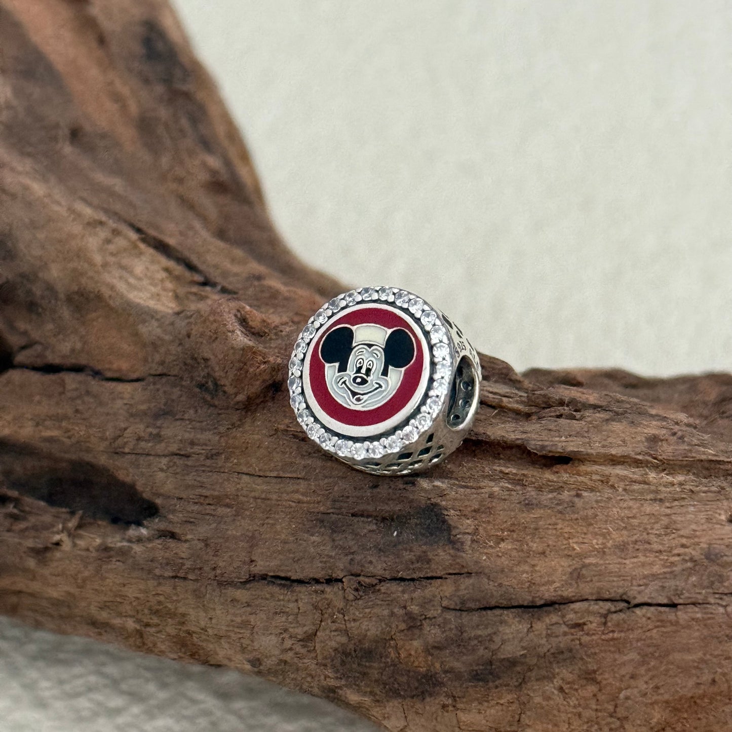 Disney Mickey Mouse Club Exclusive Bead Charm S925 Silver for Pandora Bracelet