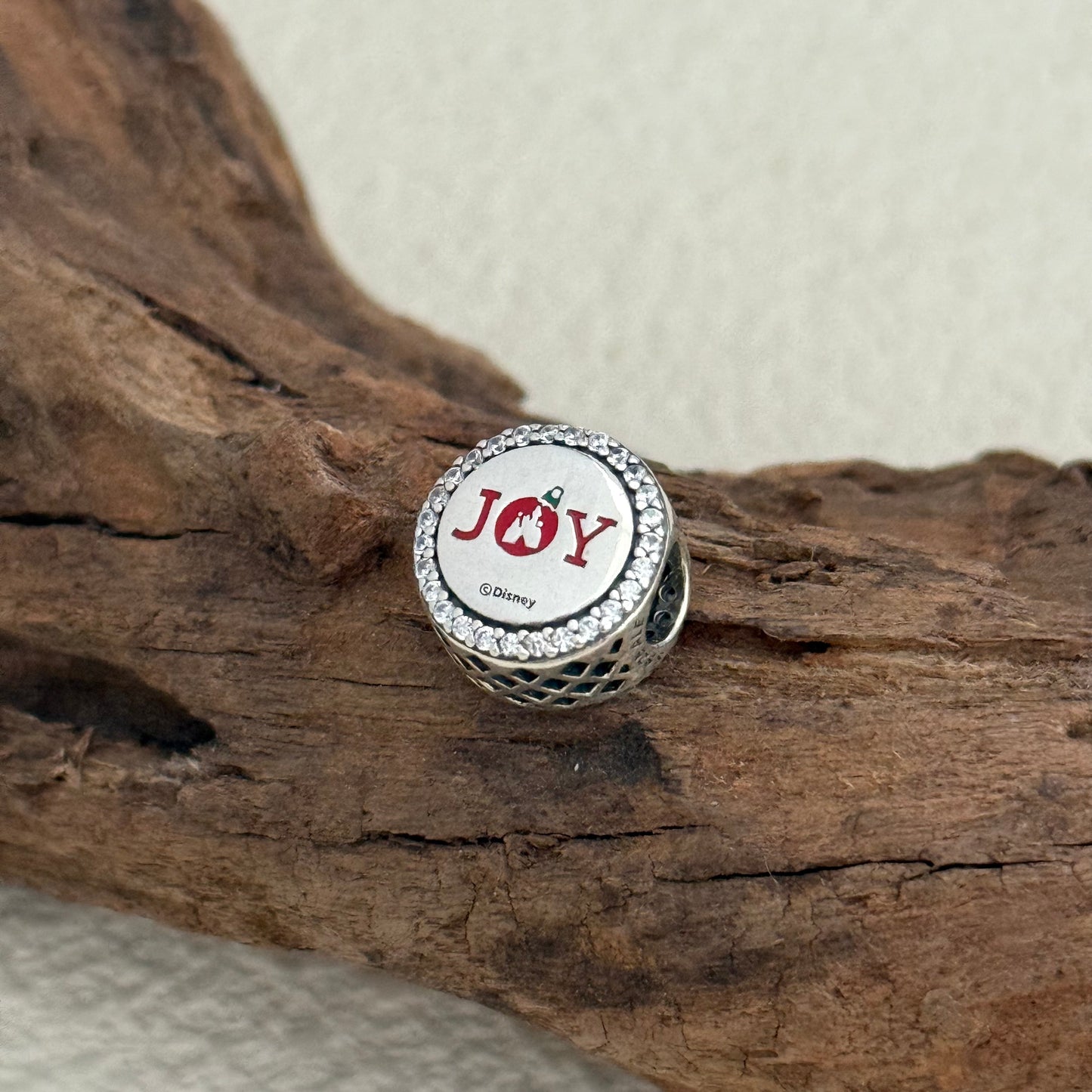 Mickey Joy Christmas Gifts Exclusive Bead Charm for Pandora Bracelet