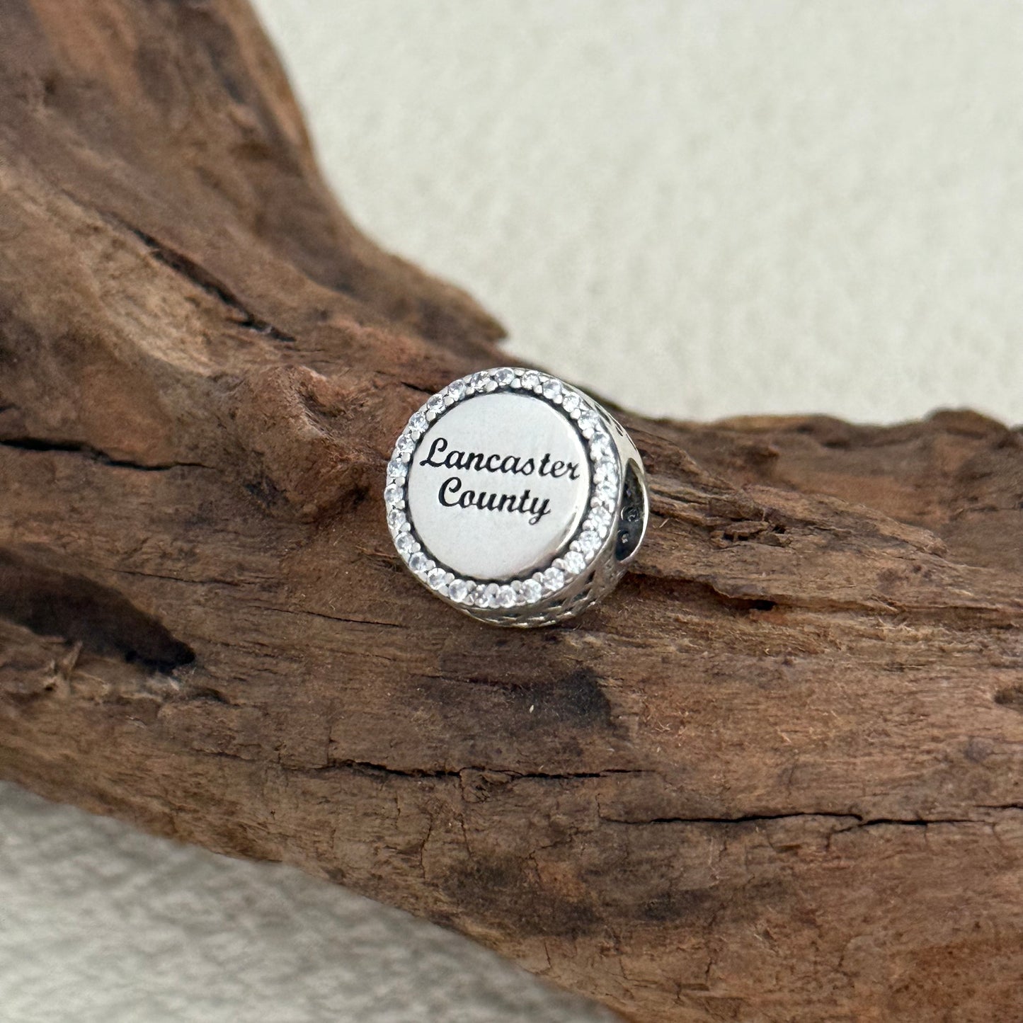 Lancaster County House Exclusive Bead Charm S925 Silver for Pandora Bracelet