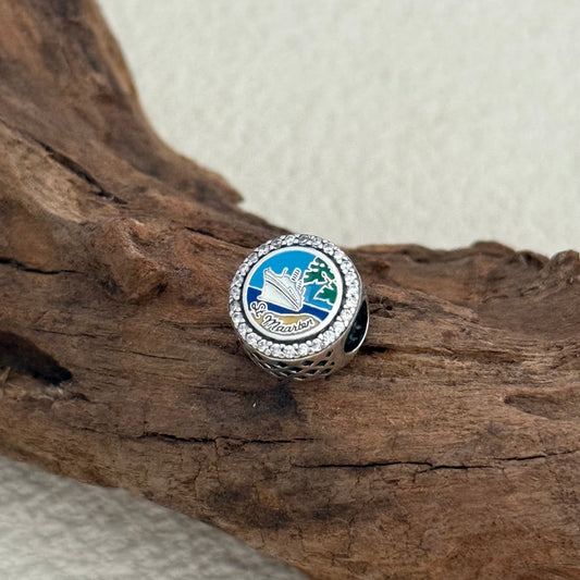 St. Maarten the Friendly Island Exclusive Bead Charm for Pandora Bracelet