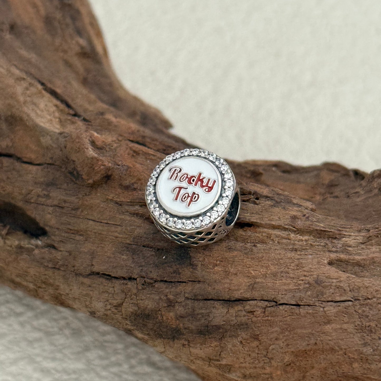 Rocky Top Y'all Travel Tennessee Vols spirit Exclusive Bead Charm for Pandora Bracelet