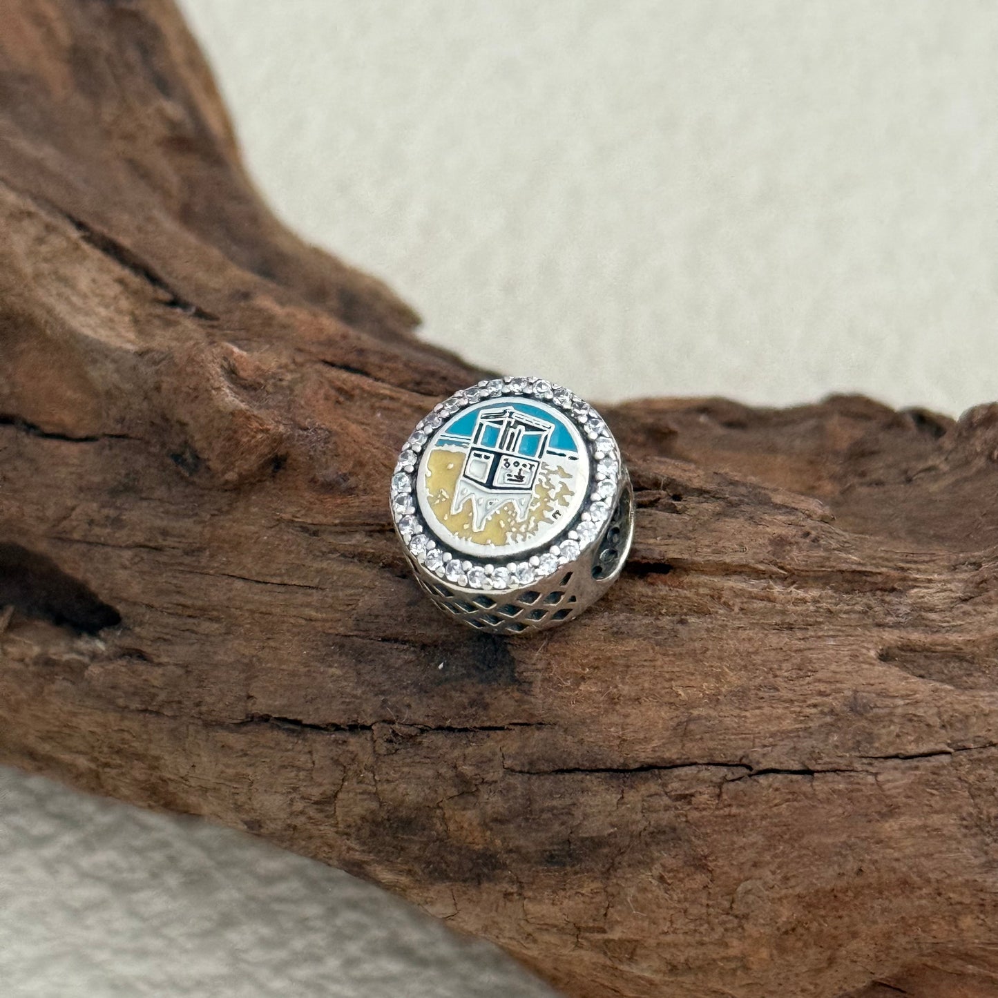Ocean City New Jersey NJ Henry's Catalog Exclusive Bead Charm S925 Silver for Pandora Bracelet