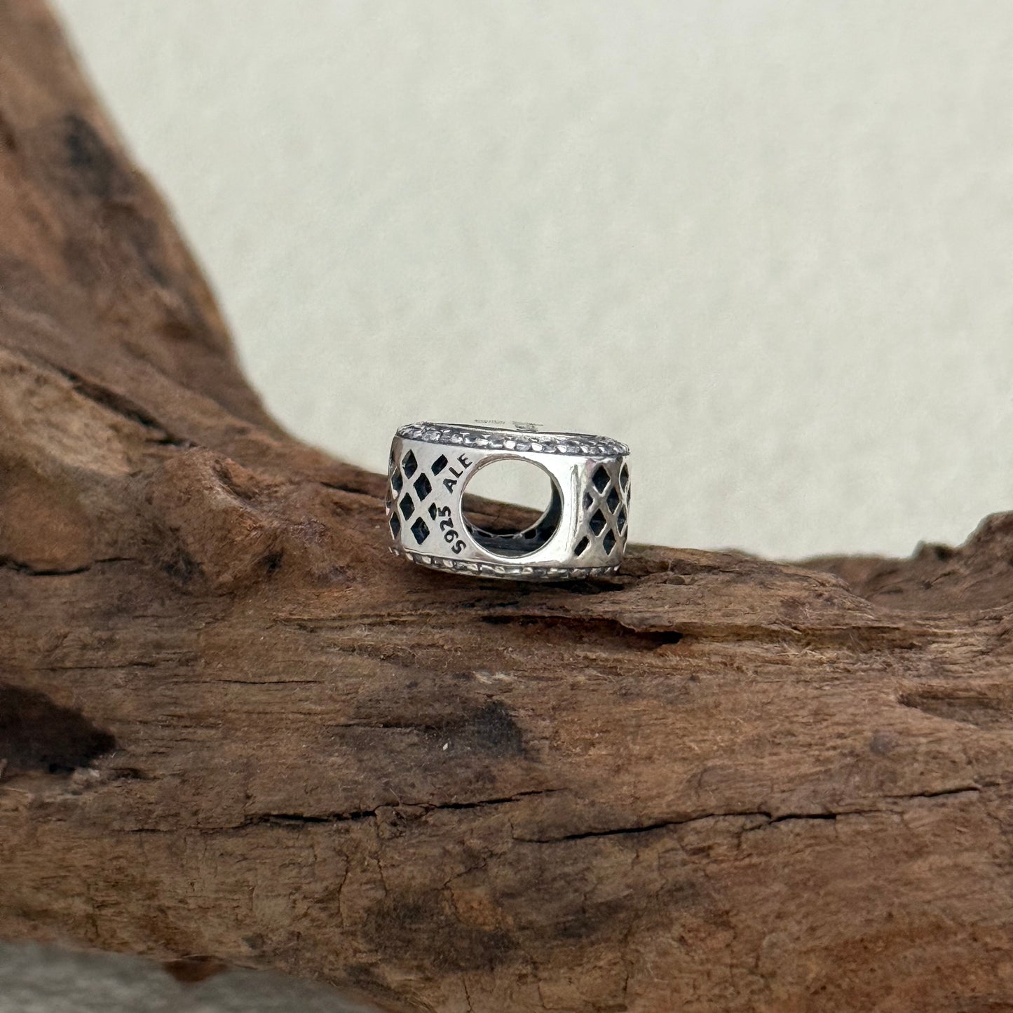 Virginia Mathews VA Exclusive Bead Charm S925 Silver for Pandora Bracelet