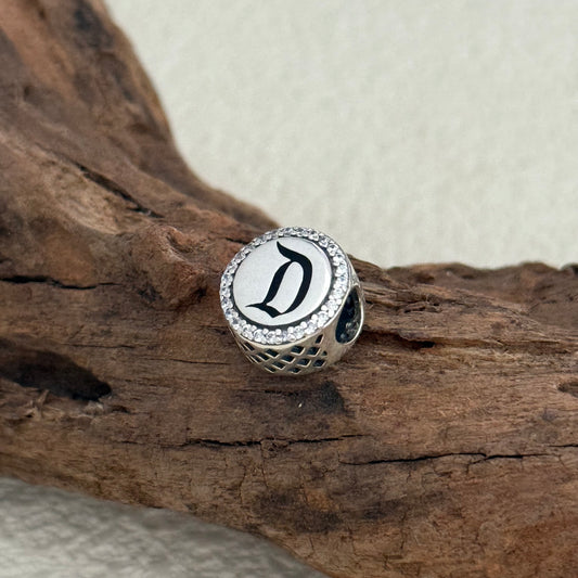 Disneyland "D" Exclusive Bead Charm for Pandora Bracelet