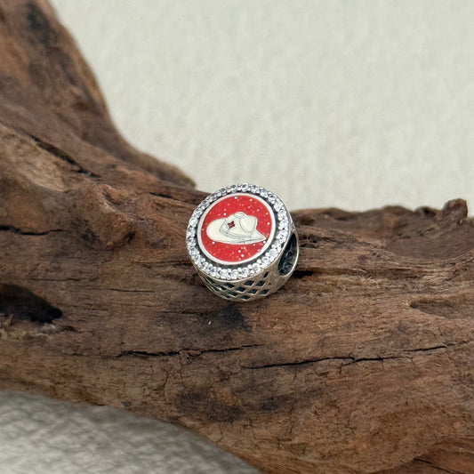 Calgary White Hat Awards Exclusive Bead Charm S925 Silver for Pandora Bracelet