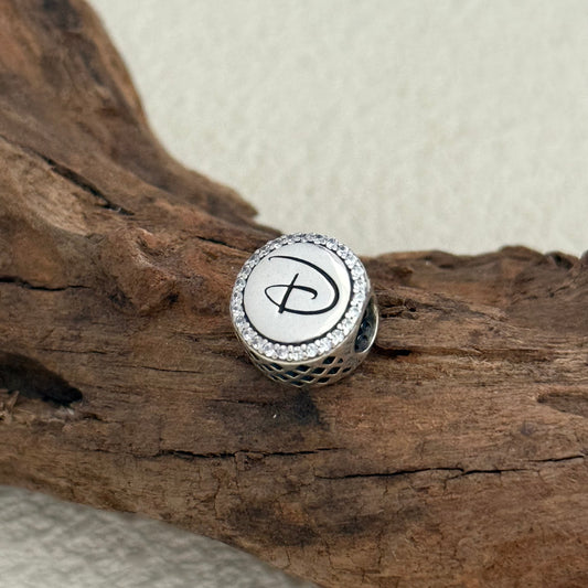 Walt Disney World Disneyland Exclusive Bead Charm S925 Silver for Pandora Bracelet