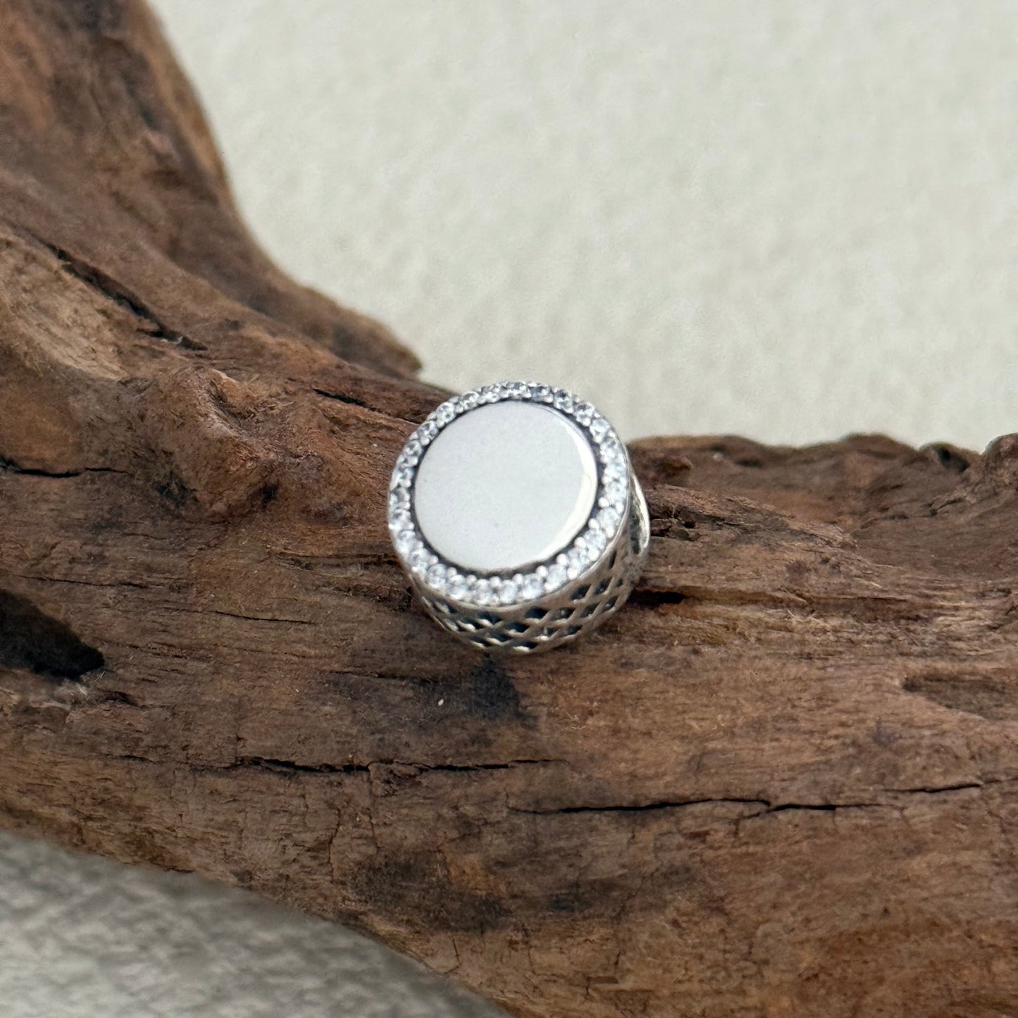 Wisconsin Map Heart Exclusive Bead Charm S925 Silver for Pandora Bracelet