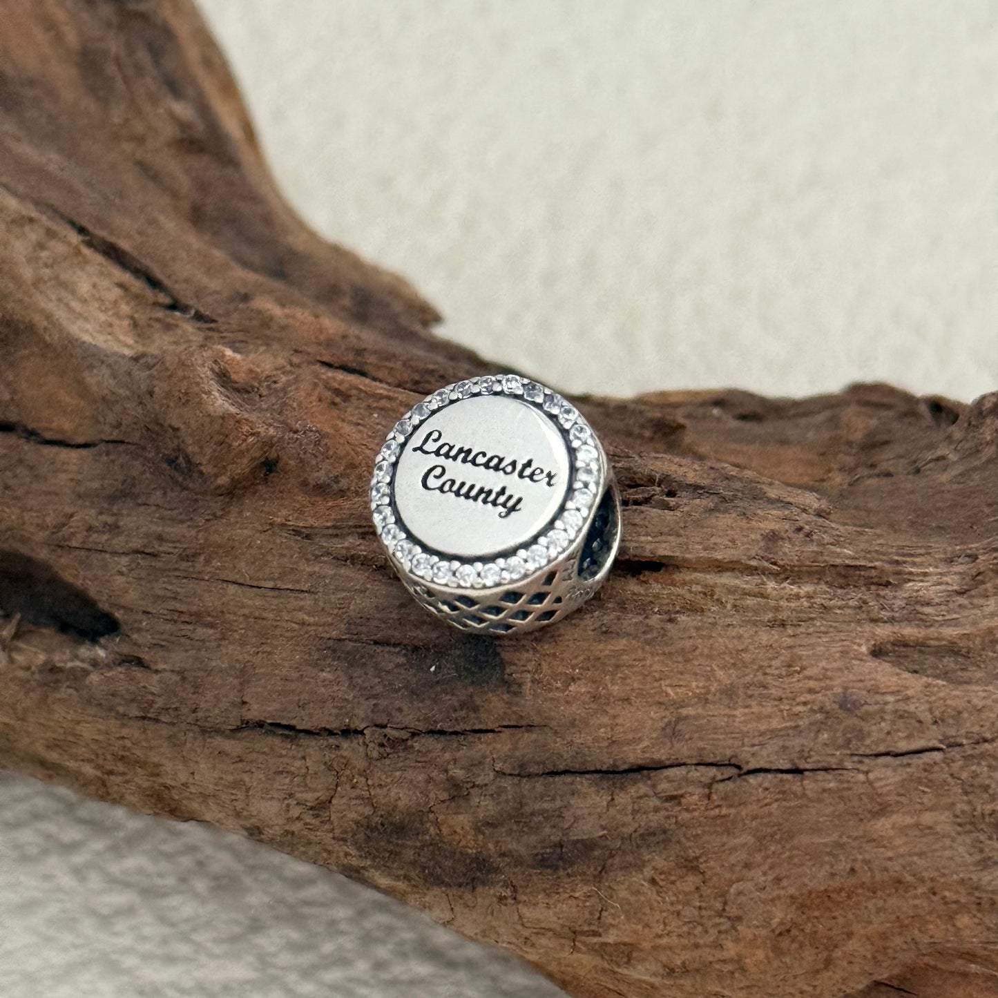 Lancaster County Exclusive Bead Charm S925 Silver for Pandora Bracelet