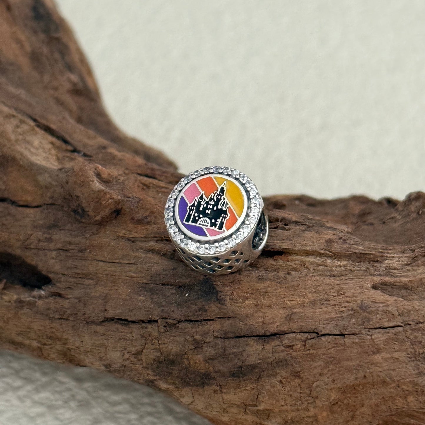 Disneyland Fantasy Castle Exclusive Bead Charm for Pandora Bracelet