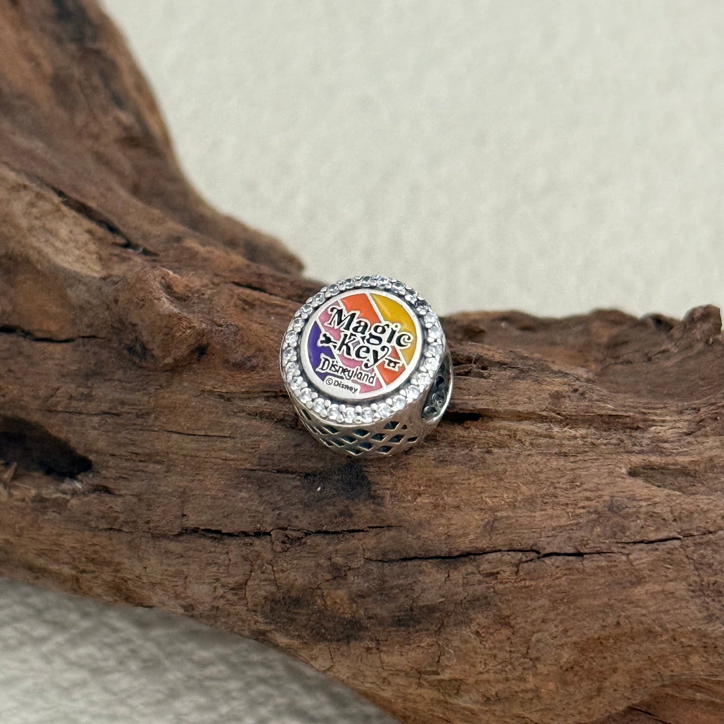 Disneyland Fantasy Castle Exclusive Bead Charm for Pandora Bracelet