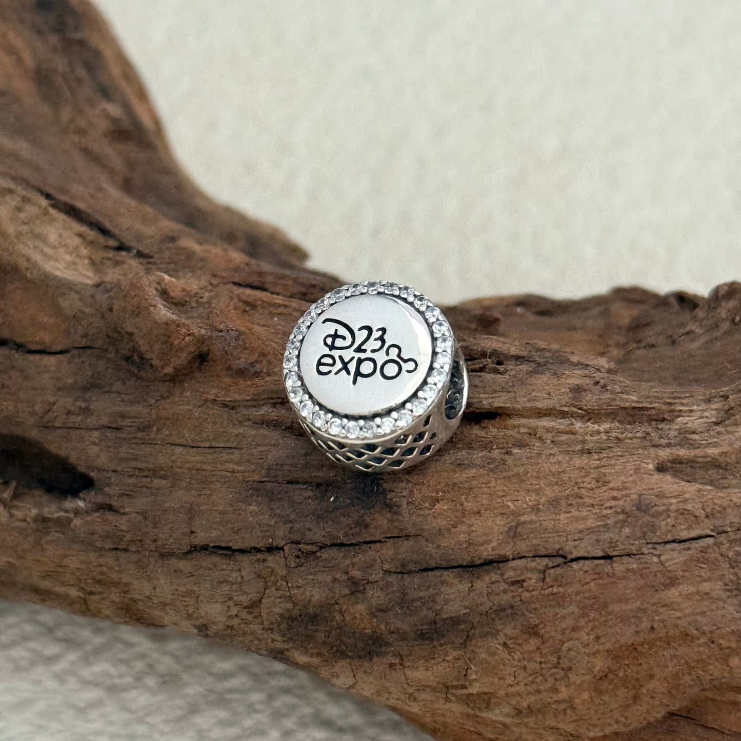 Disney 2023 expo Exclusive Bead Charm S925 Silver for Pandora Bracelet