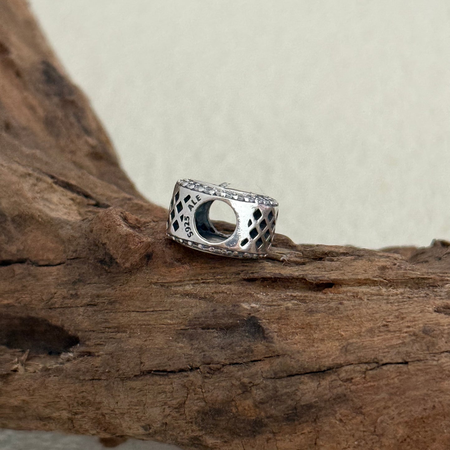 Minnesota The Pink and White Lady's Slipper Flower Exclusive Bead Charm for Pandora Bracelet