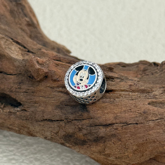 Disneyland Paris 30th Anniversary Mickey Mouse Exclusive Bead Charm for Pandora Bracelet
