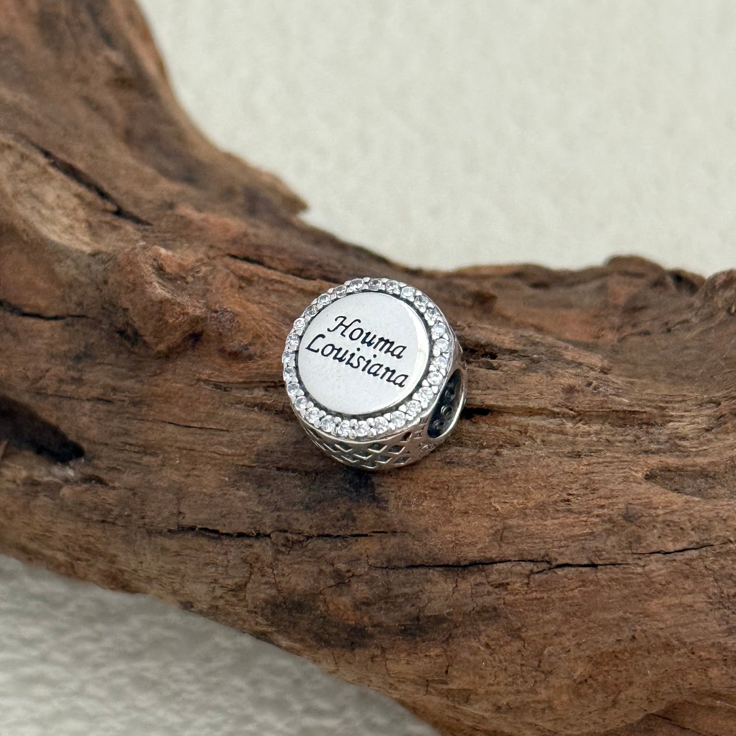 Houma Louisiana Exclusive Bead Charm for Pandora Bracelet