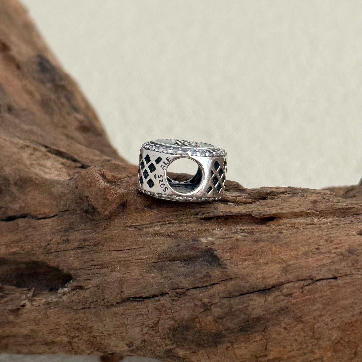 Welcome Y'All Exclusive Bead Charm S925 Silver for Pandora Bracelet