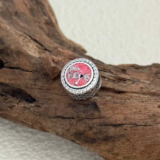 Love From Texas Exclusive Bead Charm S925 Silver for Pandora Bracelet