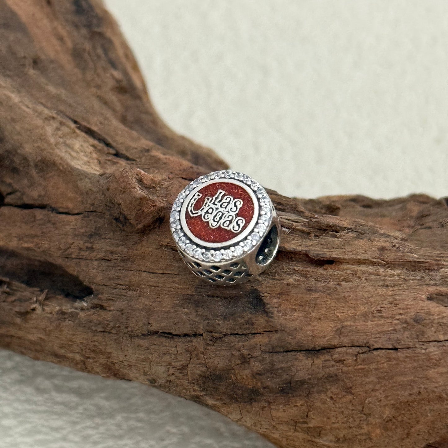 Las Vegas Cowboy hat Exclusive Bead Charm for Pandora Bracelet