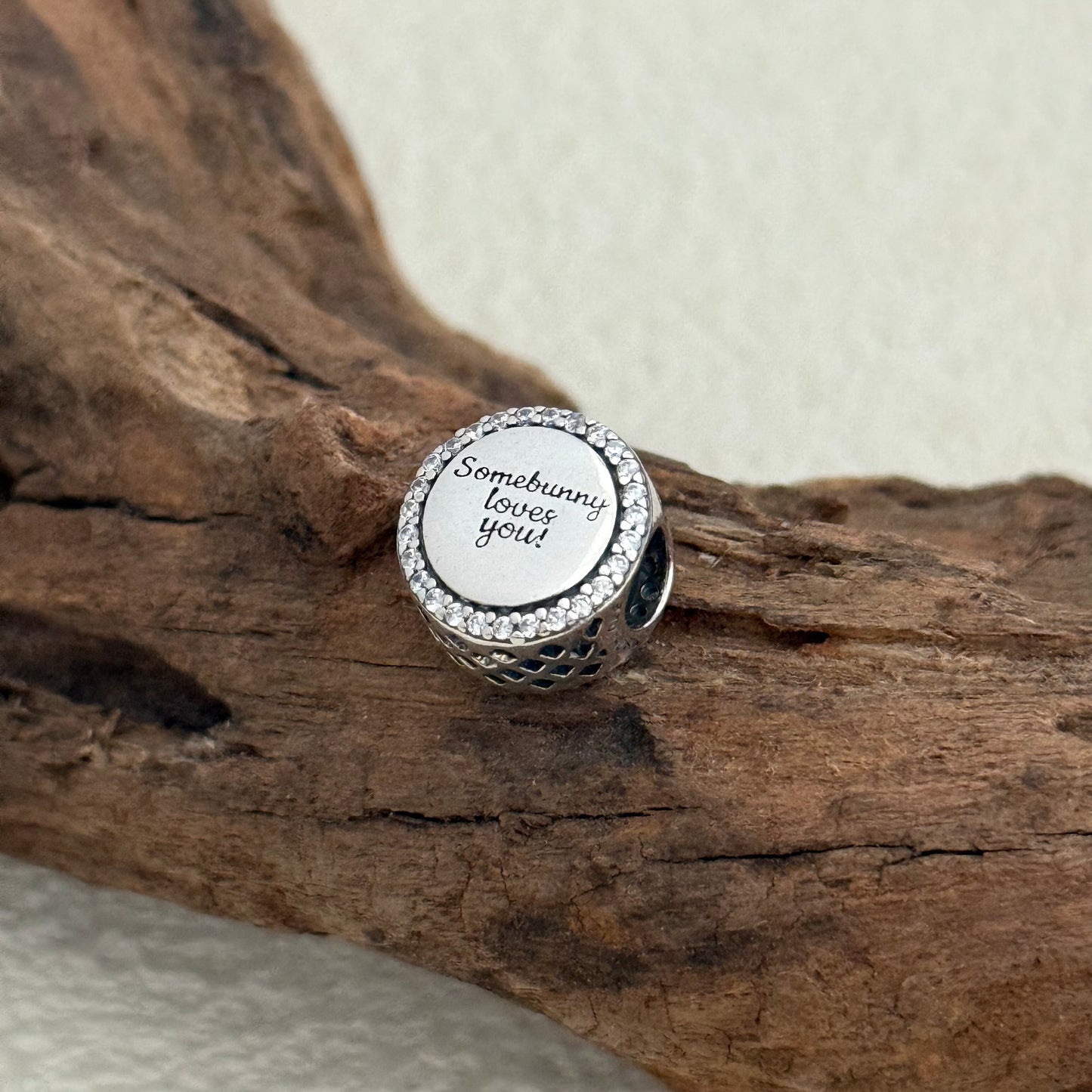 Some bunny loves you Exclusive Bead Charm for Pandora Bracelet